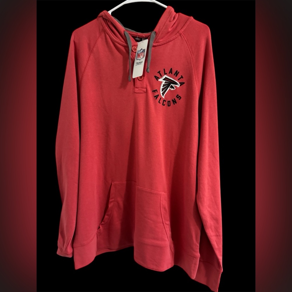 Atlanta Falcons Men's Hoodie - Bold Red